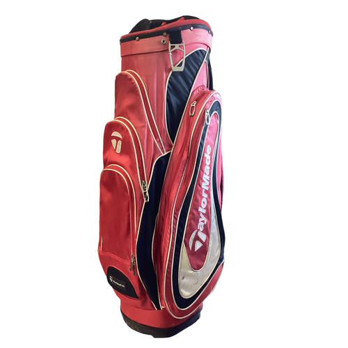 Vist Large View of Product Image Which is Used Taylormade CART BAG Mens Cart Bag Red