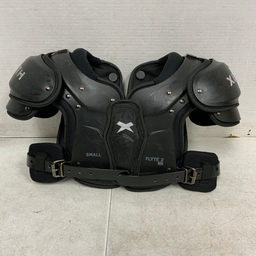 Vist Large View of Product Image Which is Used Xenith FLYTE 2 TD FB Shoulder Pads Black SM