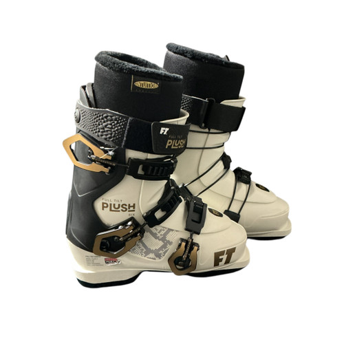 Vist Large View of Product Image Which is Used Full Tilt PLUSH 6/90 Womens DH Ski Boot Beige 245 MP - M06.5 - W07.5