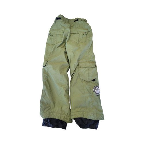 Vist Large View of Product Image Which is Used Ride Snow Pants Y Olive Green SM