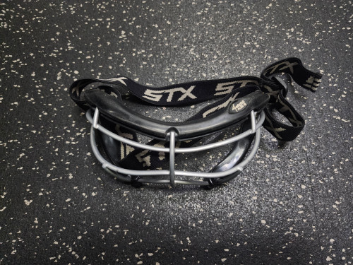 Vist Large View of Product Image Which is Used STX 4 SIGHT PLUS-S Lacrosse Facial Protect Black SM