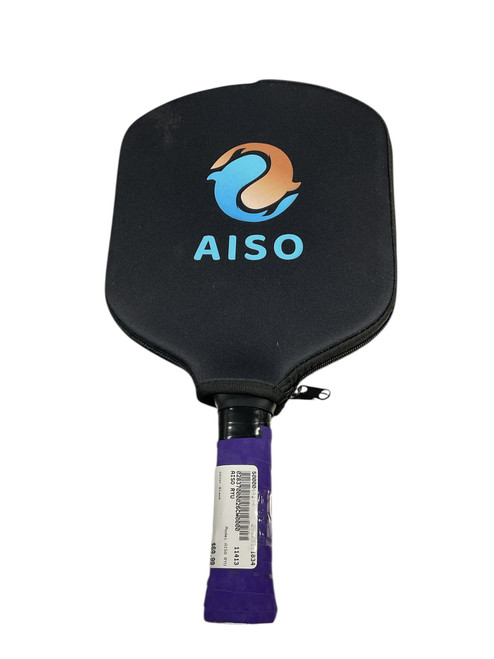 Vist Large View of Product Image Which is Used AISO RYU Pickleball Racquet Black