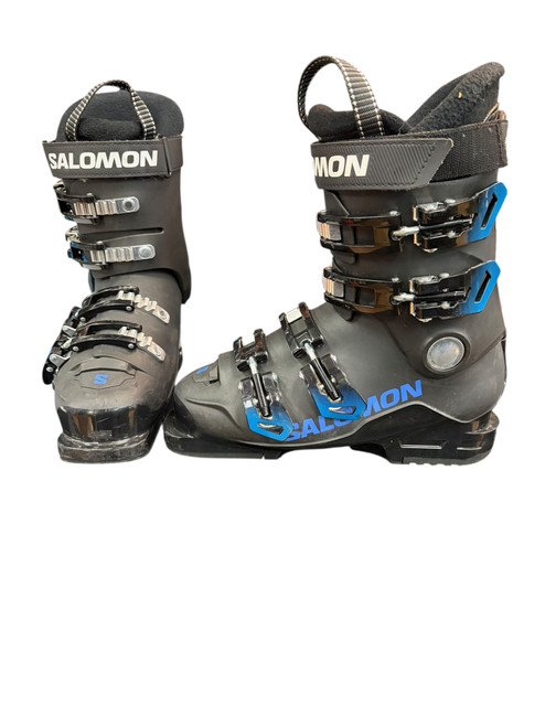 Vist Large View of Product Image Which is Used Salomon S MAX 60T Boys DH Ski Boots 235 MP