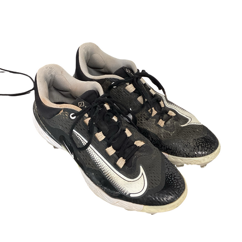 Vist Large View of Product Image Which is Used Nike REACT BB SPIKES SZ 11.5 BB/SB Cleats Black Senior 11.5