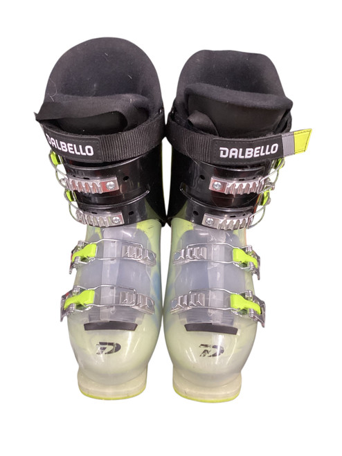 Vist Large View of Product Image Which is Used Dalbello MENACE Boys Downhill Ski Boot Green 235 MP - J05.5 - W06.5