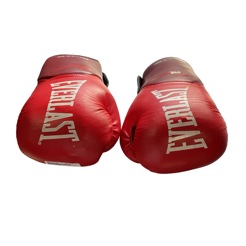 Vist Large View of Product Image Which is Used Everlast Boxing Gloves Red MD