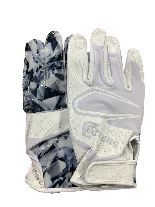 Vist Large View of Product Image Which is Used Cutters CUTTER RECEIVERS GLOVES FB Gloves White SM