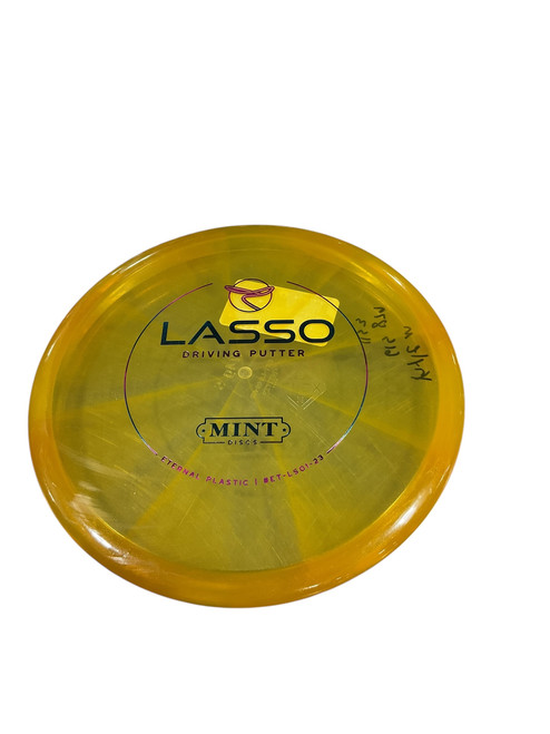 Vist Large View of Product Image Which is Used Mint LASSO Disc Golf Putter Gold