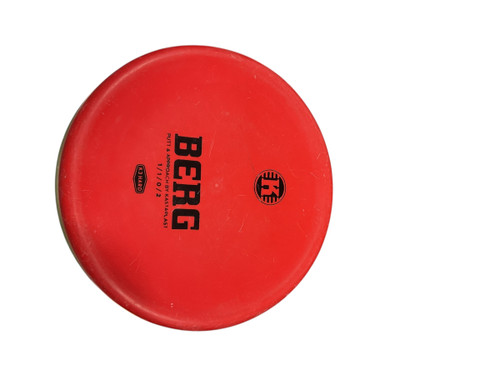 Vist Large View of Product Image Which is Used Kastaplast BERG Disc Golf Putter Red