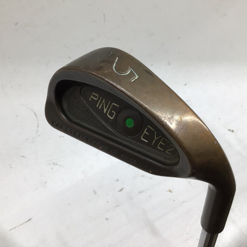 Vist Large View of Product Image Which is Used Ping EYE 2 5 IRON RH GREEN DOT STEEL Mens Individual Iron RH 5 Iron