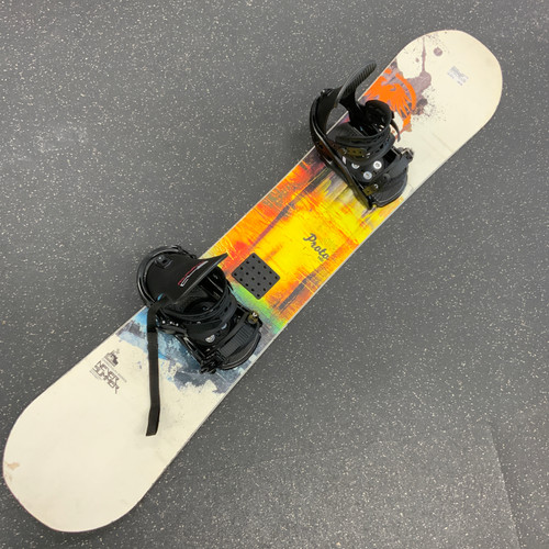 Vist Large View of Product Image Which is Used Never Summer PROTO HD CARBONIUM SERIES Mens Snowboard Only White 155 cm