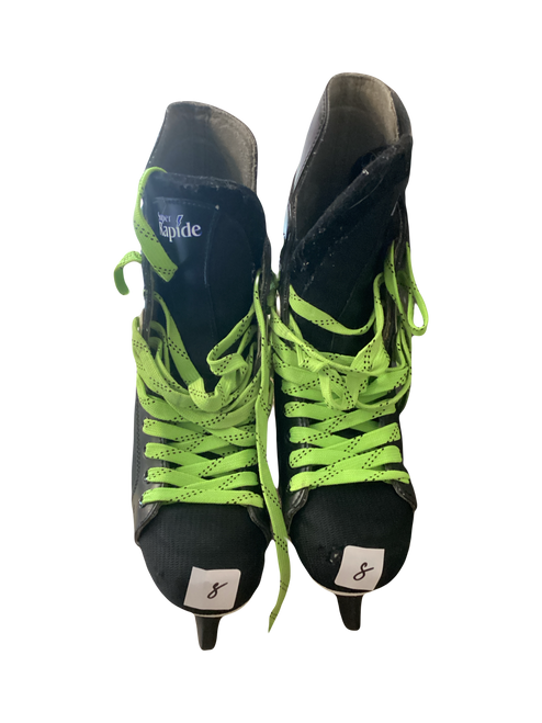 Vist Large View of Product Image Which is Used CCM SUPER RAPIDE Senior Hockey Skate Senior 8