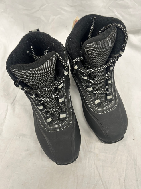 Vist Large View of Product Image Which is Used Rossignol Boys NNN XC Ski Boots Black W 05-05.5 / JR 03.5-04