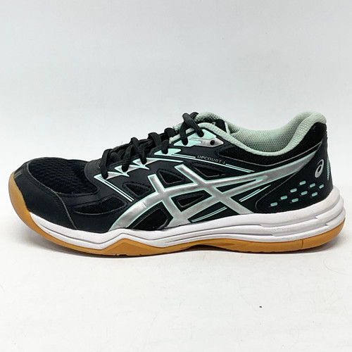 Vist Large View of Product Image Which is Used Asics UPCOURT 4 VB Shoes Adult Black And Neon Green Senior 6