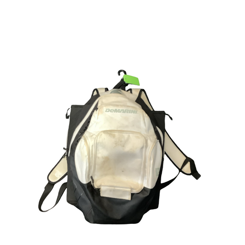 Vist Large View of Product Image Which is Used Demarini BAT BACKPACK BB/SB Player Backpack White