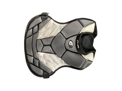 Vist Large View of Product Image Which is Used Champion Sports Catchers Chest Protector Grey Junior