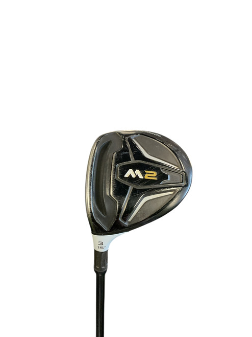 Vist Large View of Product Image Which is Used Taylormade M2 Mens Fairway Wood LH 3 Wood