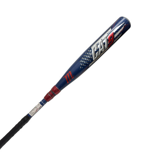 Vist Large View of Product Image Which is Used Marucci CAT 9 COMPOSITE MCBCCP9A High School Bat 33" -3 Drop