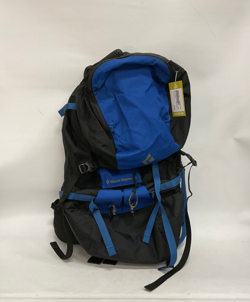 Vist Large View of Product Image Which is Used Black Diamond MISSION 55 Internal Frame Backpack Royal Blue