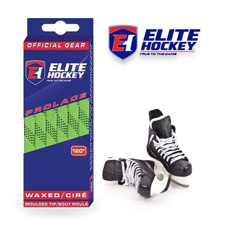 Vist Large View of Product Image Which is Elite Hockey Waxed Laces