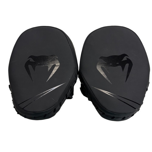 Vist Large View of Product Image Which is Used Venum Boxing Focus Mitts Black