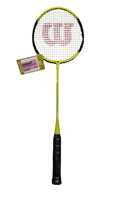 Vist Large View of Product Image Which is Used Wilson BADMINTON RACQUET Adult Badminton Racquet Yellow Unknown