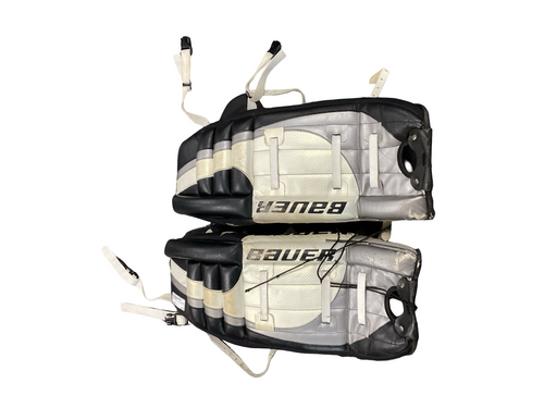 Vist Large View of Product Image Which is Used Bauer Goalie Leg Pads Inter Black 28"