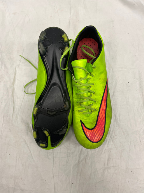 Vist Large View of Product Image Which is Used Nike MERCURIAL Soccer Cleats Green Senior 9.5