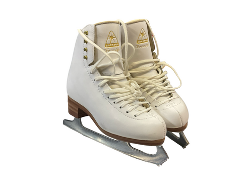 Vist Large View of Product Image Which is Used Jackson FREESTYLE 2190 Womens Figure Skate White Senior 6