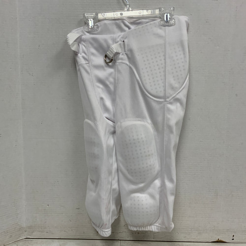 Vist Large View of Product Image Which is Used Champro Youth FB Integrated Pants White LG