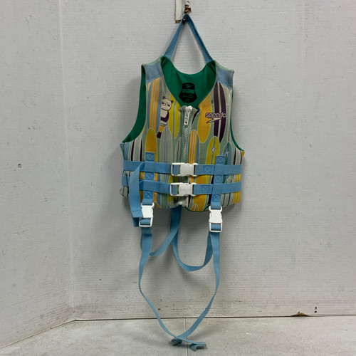 Vist Large View of Product Image Which is Used Speedo Child PFD Green Child 30-50