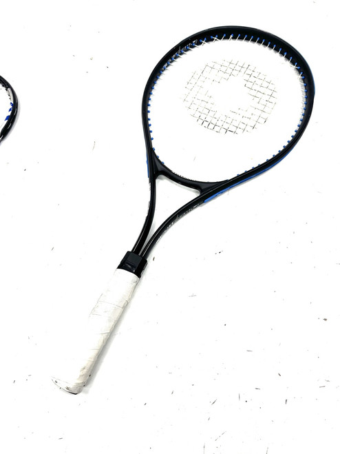 Vist Large View of Product Image Which is Used Spalding POWERSTICK Adult Tennis Racquet Black Unknown