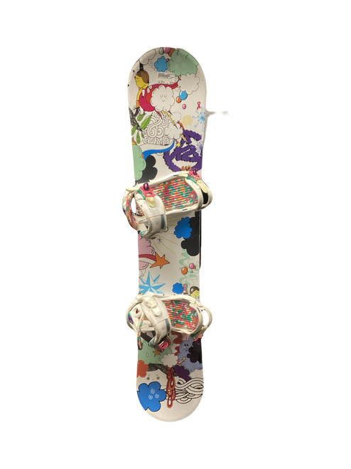 Vist Large View of Product Image Which is Used K2 Girls Board/Binding White 135 cm