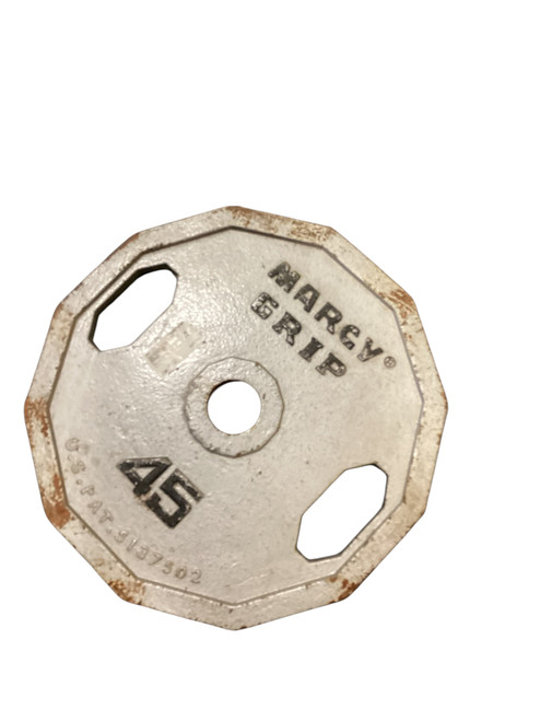 Vist Large View of Product Image Which is Used Marcy Olympic Plate (Each) 45 lb