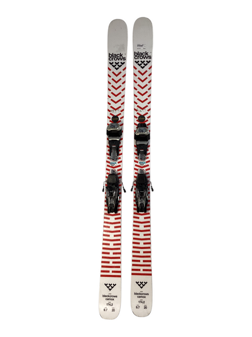 Vist Large View of Product Image Which is Used BLACK CROWS CAMOX Womens DH Ski/Binding White 174 cm