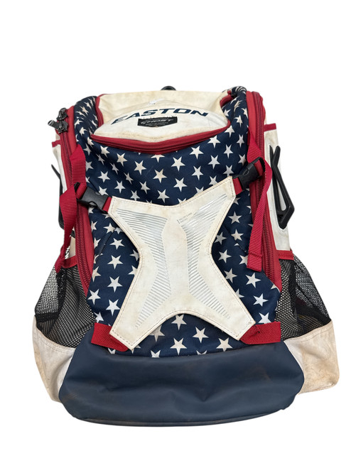 Vist Large View of Product Image Which is Used Easton BACKPACK BB/SB Player Carry Bag Royal Blue