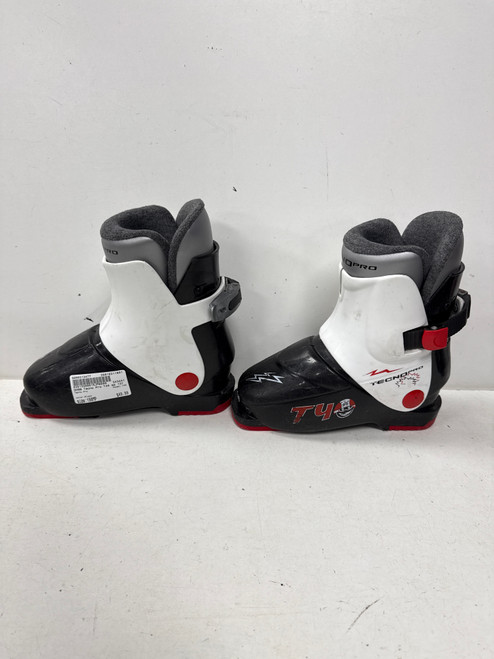 Vist Large View of Product Image Which is Used Tecno Pro T40 Boys DH Ski Boot Black 190 MP - Y12