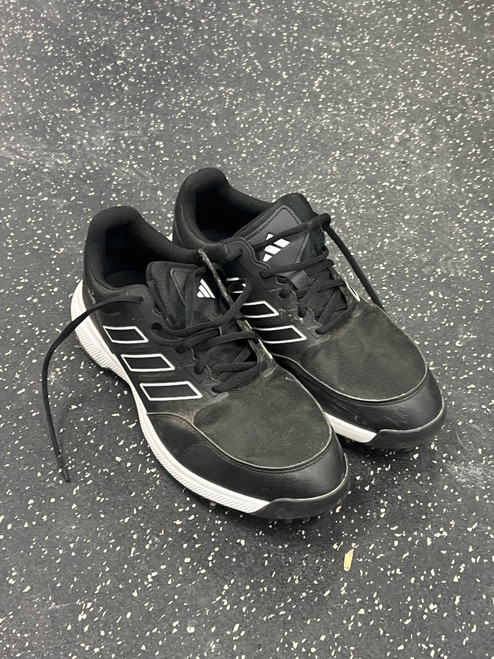 Vist Large View of Product Image Which is Used Adidas Mens Golf Shoes Black Senior 8