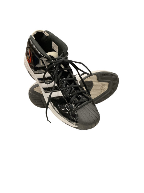 Vist Large View of Product Image Which is Used Adidas Basketball Shoes M Black Senior 14