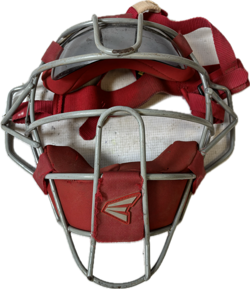 Vist Large View of Product Image Which is Used Easton UMP MASK Umpire Mask Red