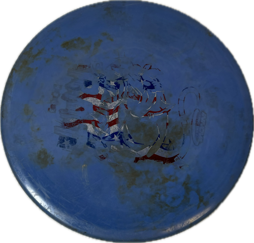 Vist Large View of Product Image Which is Used Innova Disc Golf Mid Range Navy Blue