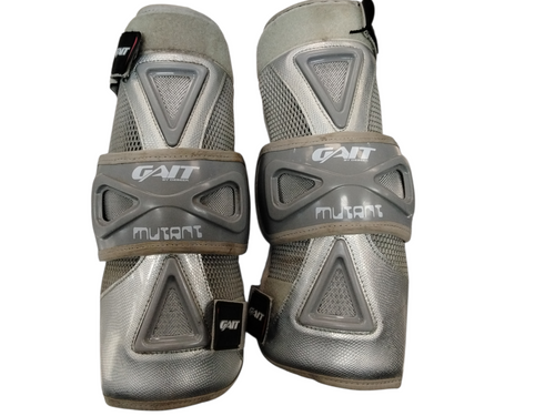 Vist Large View of Product Image Which is Used Gait MUTANT Lacrosse Arm Pads/Guards Grey LG