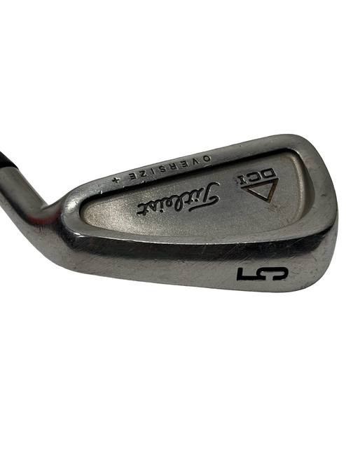 Vist Large View of Product Image Which is Used Titleist DCI OVERSIZE Mens Individual Iron RH 5 Iron 38.25"