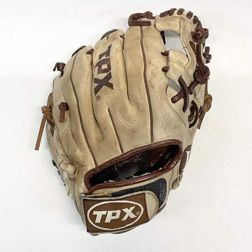 Vist Large View of Product Image Which is Used Louisville Slugger TPX BB/SB Glove RH Throw Brown 11 1/2"