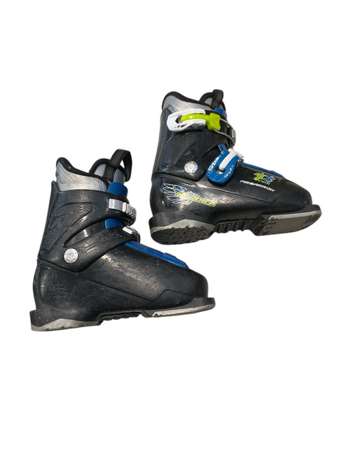 Vist Large View of Product Image Which is Used Nordica T2 Boys DH Ski Boot Black 180 MP - Y11