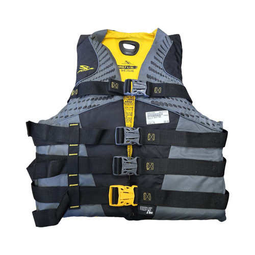 Vist Large View of Product Image Which is Used Stearns Adult PFD Grey L/XL