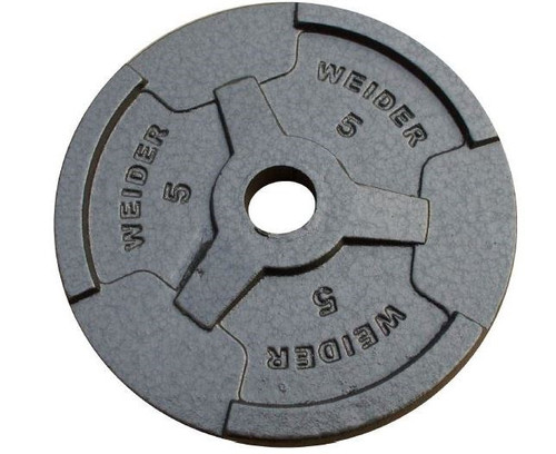 Vist Large View of Product Image Which is WEIDER 5LB STANDARD PLATE