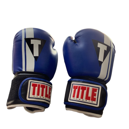 Vist Large View of Product Image Which is Used Title Boxing Gloves Royal Blue LG