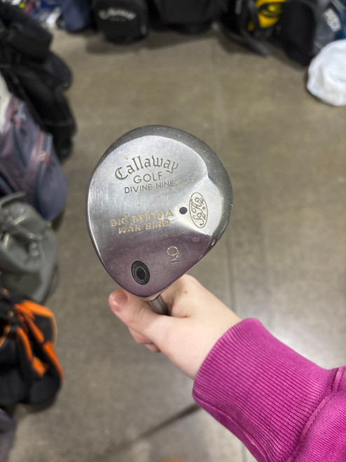 Vist Large View of Product Image Which is Used Callaway BIG BERTHA WAR BIRD Womens Fairway Wood RH 9 Wood
