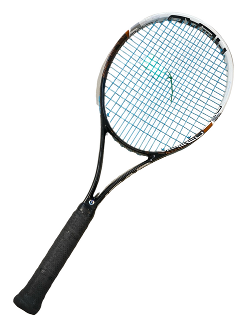 Vist Large View of Product Image Which is Used Head TOUR SERIES PRO Adult Tennis Racquet Black 4 3/8"